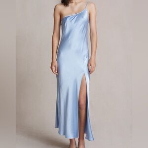 Bec & Bridge Salton Sea Midi Dress in sky blue, US size 2